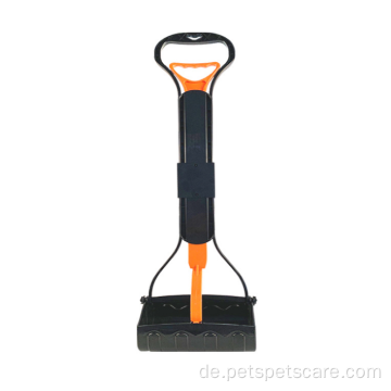 Haustiertoilettenhocker Clip Hund mit langem Griff Toilette